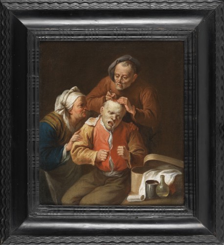 La Pierre de folie – École hollandaise du XVIIe siècle attribuée à Egbert van Heemskerck l’Ancien