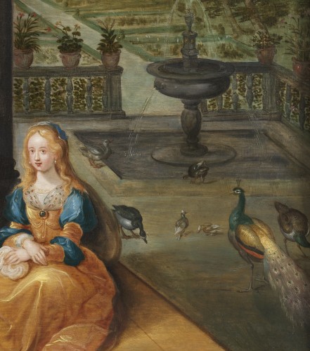 XVIIe siècle - Jésus chez Marthe et Marie - Frans II Francken (1581–1642) et atelier