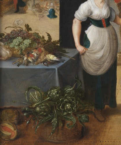 Jésus chez Marthe et Marie - Frans II Francken (1581–1642) et atelier - 