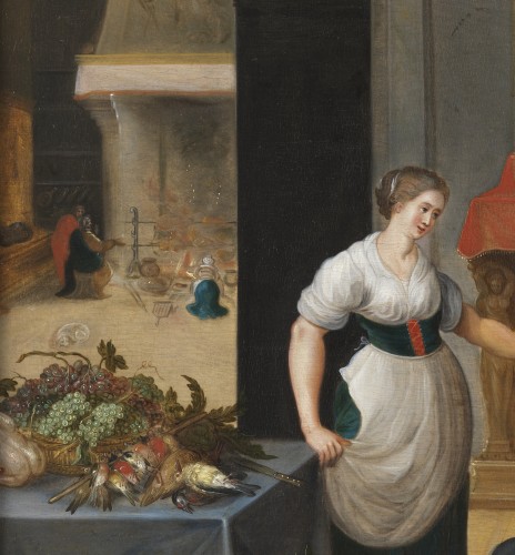  - Jésus chez Marthe et Marie - Frans II Francken (1581–1642) et atelier