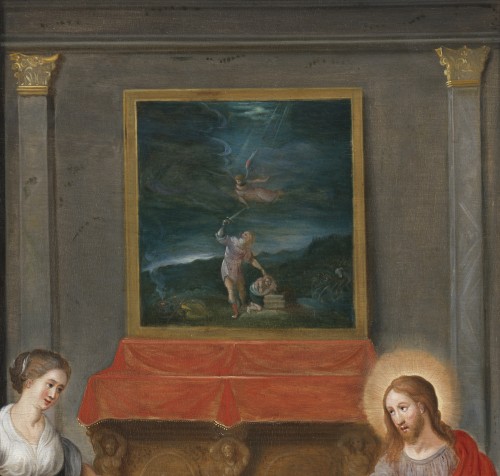 Antiquités - Jésus chez Marthe et Marie - Frans II Francken (1581–1642) et atelier