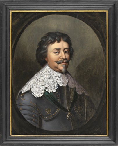 Frédéric-Henri de Orange-Nassau et Amalia van Solms, école hollandaise du XVIIe siècle - Tableaux et dessins Style 