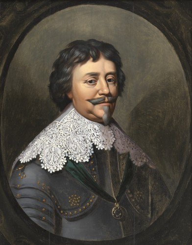 Frédéric-Henri de Orange-Nassau et Amalia van Solms, école hollandaise du XVIIe siècle - Galerie Thierry Matranga