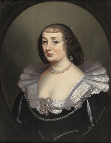 XVIIe siècle - Frédéric-Henri de Orange-Nassau et Amalia van Solms, école hollandaise du XVIIe siècle