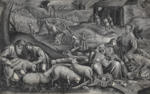 Allégorie de l’été – Ecole française du 18e siècle d’après Bassano