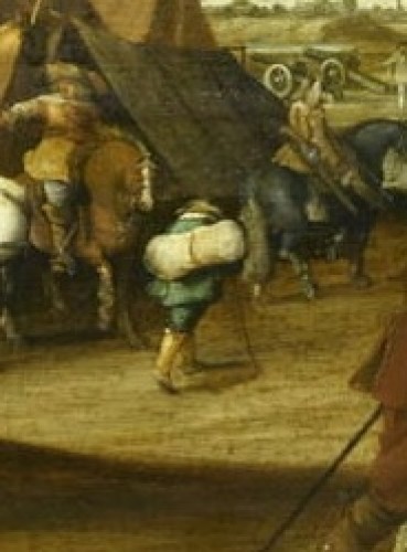  - Le Camp militaire - Hendrick de Meijer (c. 1620 - avant 1690)