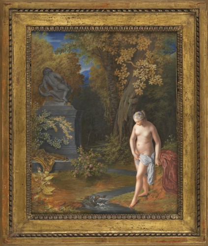 Déesse au bain – Jacques Sébastien Leclerc (1734 – 1785)