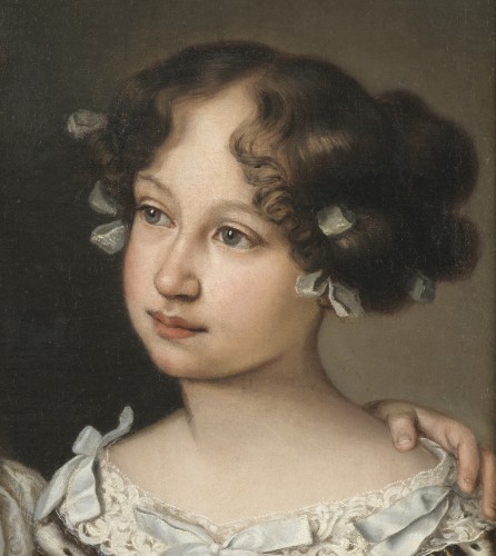 Deux princesses romaines - Ferdinand Voet (1639 – 1689) - Galerie Thierry Matranga
