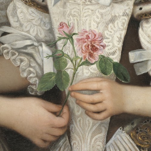 XVIIe siècle - Deux princesses romaines - Ferdinand Voet (1639 – 1689)