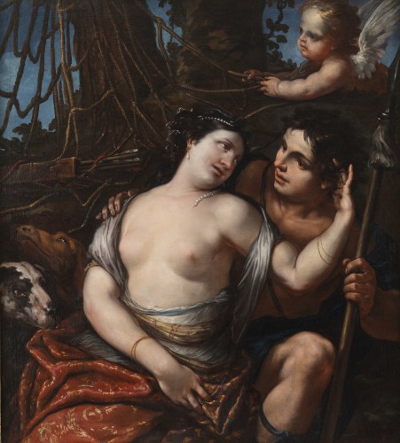 Venus And Adonis – Attributed To Antonio Bellucci (1654–1726)  - Paintings & Drawings Style 