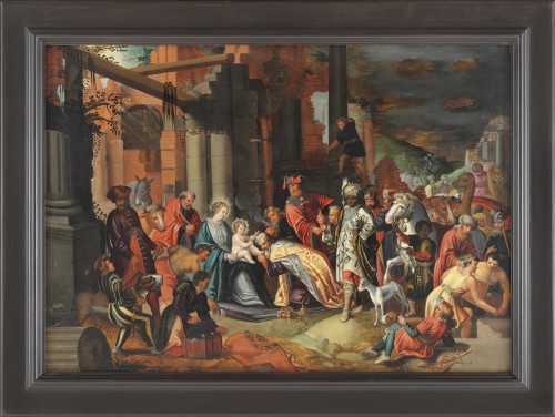 L’Adoration des Mages – Atelier d’Ambrosius I Francken (1544 – 1618)