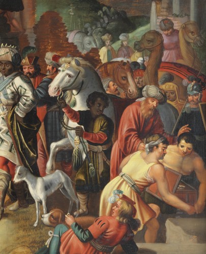 L’Adoration des Mages – Atelier d’Ambrosius I Francken (1544 – 1618) - 