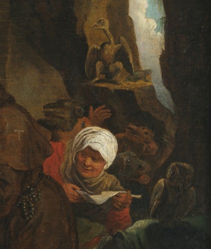 The Temptation of Saint Anthony – 17th century Flemish School - 