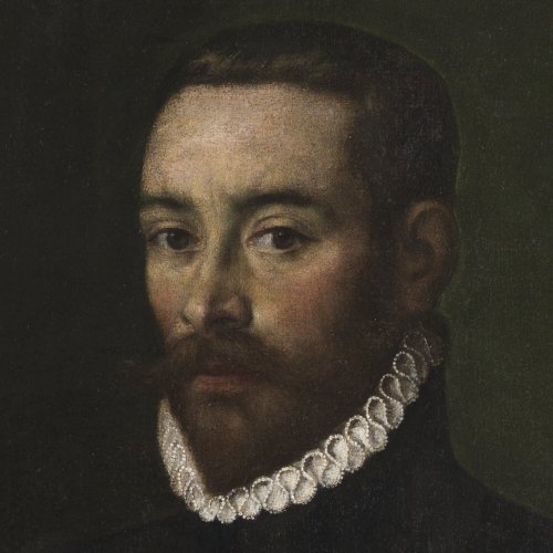 Portrait Italien XVIe siècle - Giovanni Battista Moroni (attribué à ) - Tableaux et dessins Style Renaissance