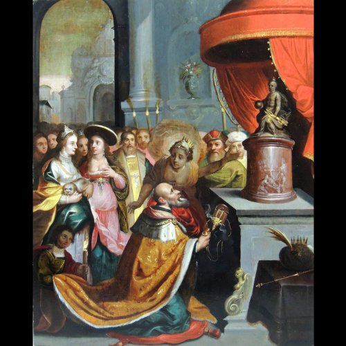 Frans II Francken - Huile sur panneau XVIIe siècle