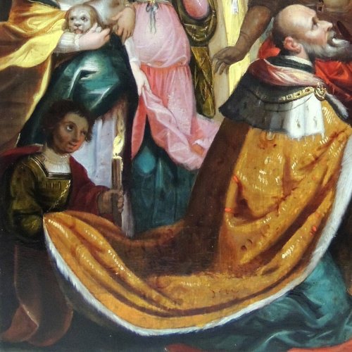 Frans II Francken - Huile sur panneau XVIIe siècle - 