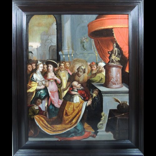 Antiquités - Frans II Francken - Huile sur panneau XVIIe siècle