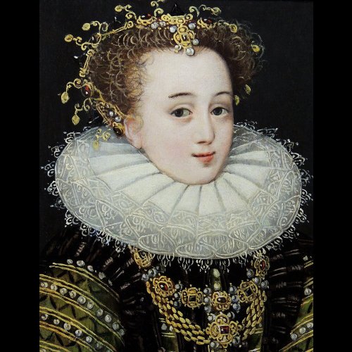 Renaissance Princess - Italian School circle Lavinia Fontana - Paintings & Drawings Style Renaissance