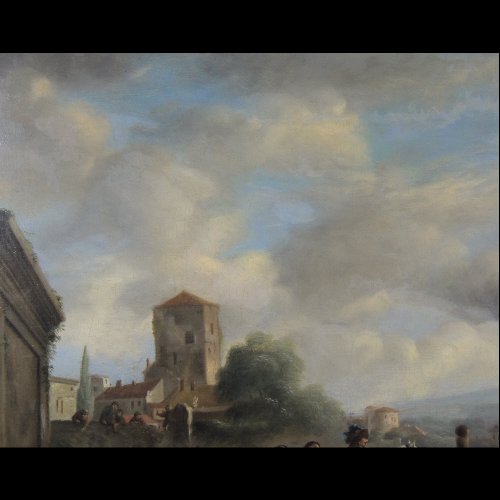 Atelier Philips Wouwerman - L’Académie d’équitation – École hollandaise XVIIe siècle - 