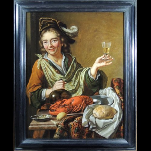 Antiquités - Workshop of Hendrick ter Brugghen (1588 - 1629) - Allegory of taste