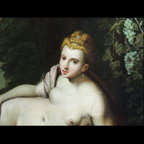 Tableaux et dessins Tableaux XVIe siècle - Proserpine goûtant les fruits de Pluton
