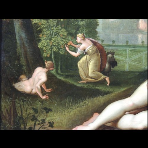 <= 16th century - Proserpine tasting the fruits of Pluto - Entourage of Toussaint Dubreuil (1