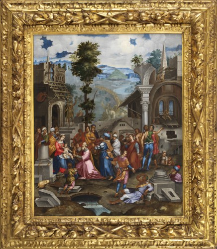 Adoration des Mages – Ecole génoise
