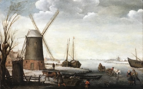 Paysage hivernal – Atelier d’Anthonie Verstraelen (1594-1641)