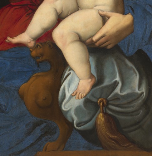 Vierge à l’Enfant et St Jean-Baptiste - Renaissance italienne - Galerie Thierry Matranga