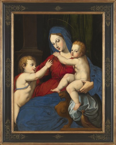 XVIe siècle et avant - Vierge à l’Enfant et St Jean-Baptiste - Renaissance italienne