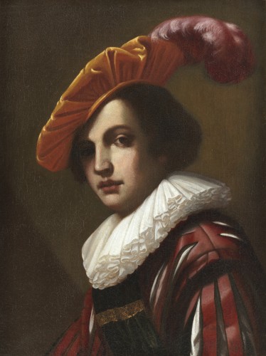 Portrait présumé de Bartolomeo Landini vers 1640 – atelier de Cesare Dandini - Tableaux et dessins Style 