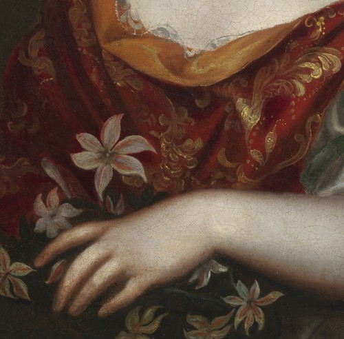 Portrait présumé de Mademoiselle de Blois (1666 – 1739) - Atelier de Pierre Mignard - Galerie Thierry Matranga