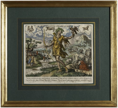 Les 4 Saisons, quatre gravures par Philip Galle (1537 – 1612) - Renaissance