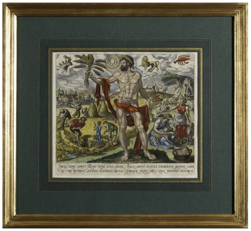 Renaissance - Les 4 Saisons, quatre gravures par Philip Galle (1537 – 1612)