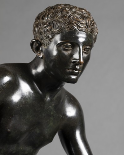 Hermès seated after Antiquity - bronze circa 1890 - 