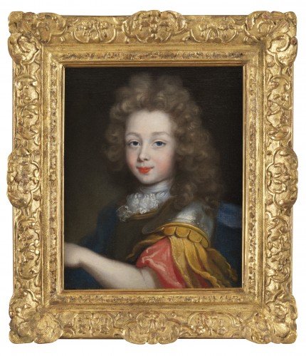 Presumed portrait of the Duke of Maine circa 1680, attributed to Pierre Mignard (1610-1695)