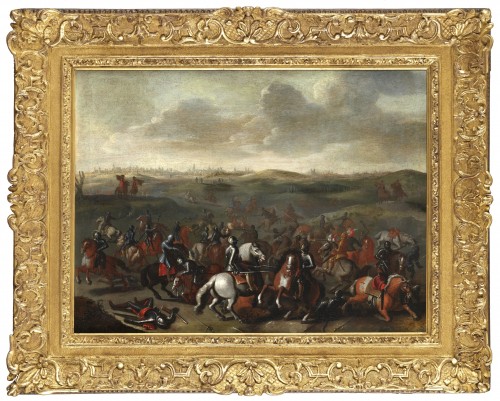 The Battle of Lekkerbeetje – Attributed to Sebastiaen Vrancx (1573 – 1647)