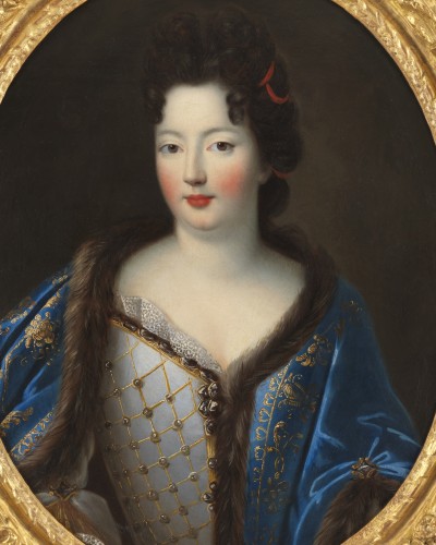 Elisabeth-Charlotte d'Orléans vers 1695 – Atelier de Pierre Gobert (1662 – 1744) - Tableaux et dessins Style Louis XIV