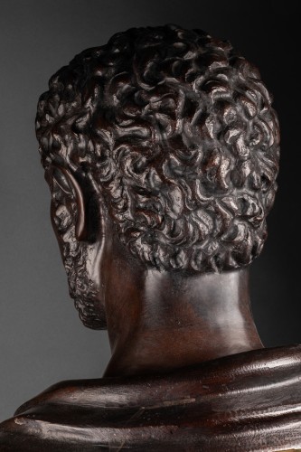 XIXe siècle - Buste de l’empereur romain Caracalla