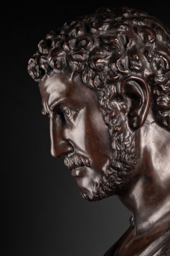 Antiquités - Buste de l’empereur romain Caracalla