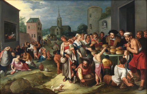 Les 7 œuvres de miséricorde - Frans II Francken et atelier vers 1615