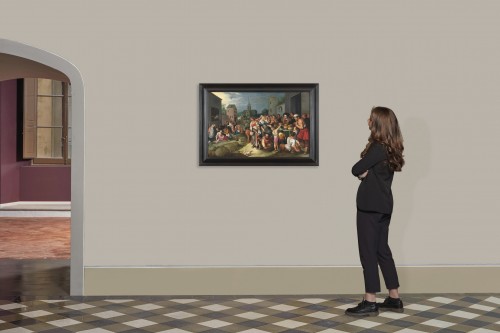 Antiquités - Les 7 œuvres de miséricorde - Frans II Francken et atelier vers 1615