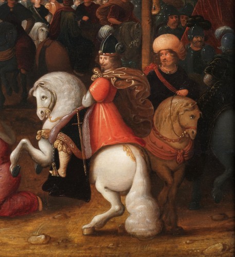 Le Golgotha – Louis de Caullery (1580 – 1621) et atelier - Galerie Thierry Matranga