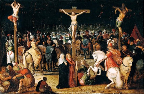 Antiquités - The Golgotha - Louis de Caullery (1580 - 1621) and workshop