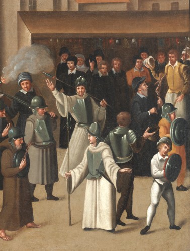 XVIe siècle et avant - Procession de la Ligue – Ecole française de la fin du XVIe siècle