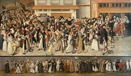 - Procession de la Ligue – Ecole française de la fin du XVIe siècle