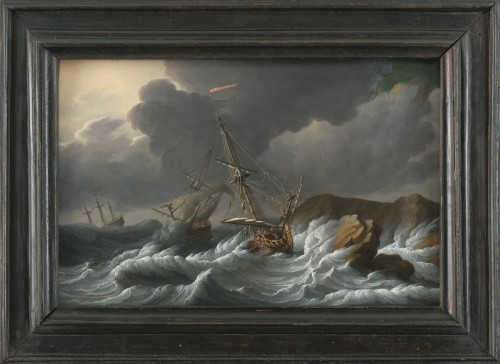 Navires dans la tempête – Jan Theunisz Blanckerhoff (1628 – 1669)