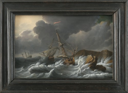 Navires dans la tempête – Jan Theunisz Blanckerhoff (1628 – 1669)