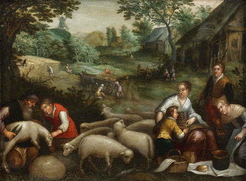 The Summer - Flemish school, first half of the 17th century - Paintings & Drawings Style 