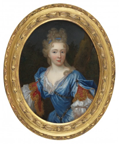 Portrait of a lady - Circle of François de Troy end of the 18th century